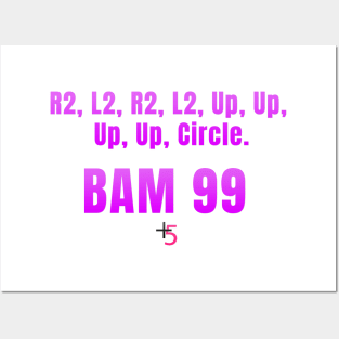 BAM 99 Lives Posters and Art